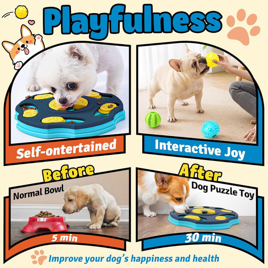 Interactive Dog Enrichment Toys 9 Pack