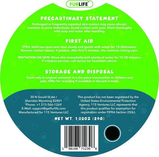 Black Dog Collar - Waterproof Pet Collar for Dogs, Safe for All Breeds