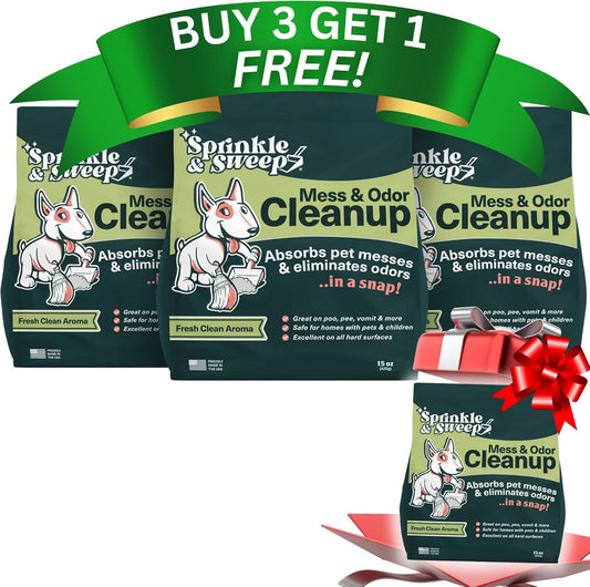 Pet Mess Cleaner & Odor Remover