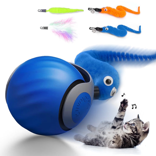  Interactive Cat Toy Ball Rechargeable 