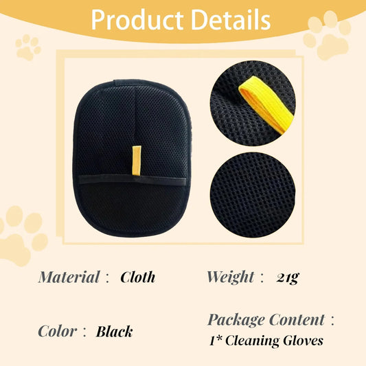 Pet Hair Removal Glove for Cats & Dogs, 